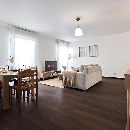 Lin&bois - Jardin&parking Privé - Centre Appartement Reims