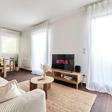 Lin&bois - Jardin&parking Privé - Centre Appartement Reims
